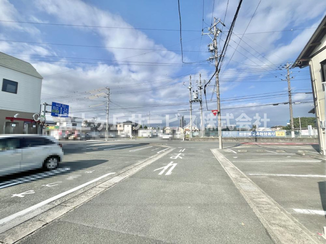 【前面道路含む現地写真】 | 浜松市中央区葵西5丁目 4期 新築一戸建て | 前面道路です
