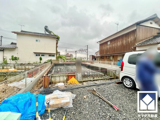 大津市別保2丁目　1期　3号地の前面道路含む現地写真|5月21日　現地写真更新