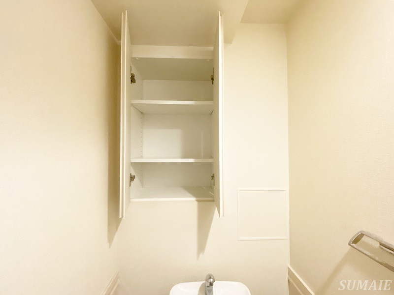 ジオ・イニシア田端の収納|トイレ上収納です☆