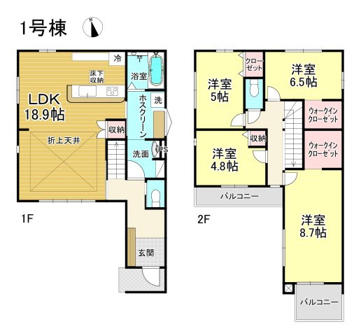 【今すぐご案内可能】名古屋市南区赤坪町　全1棟の間取り