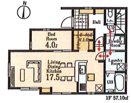 【仲介手数料無料】所沢市上安松７期全４棟１号棟　所沢市の新築なら西武ハウジング