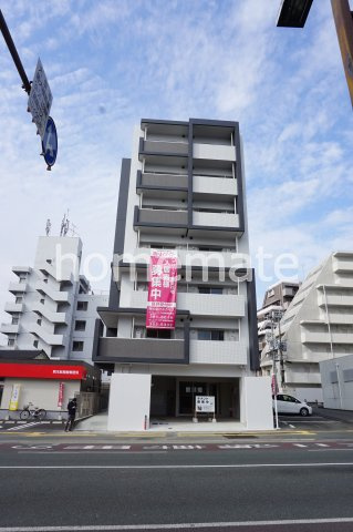 熊本市中央区新屋敷２丁目の賃貸マンションの外観
