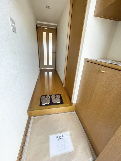藤沢市大鋸１丁目の賃貸マンションの玄関