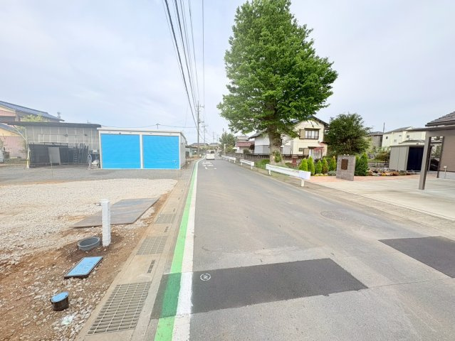 狭山市柏原　建築条件なし売地　西武新宿線『狭山市駅』バス9分　【柏原小学区】の区画図