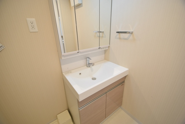 ドゥーエ西船橋の洗面所|嬉しいシャンプードレッサー