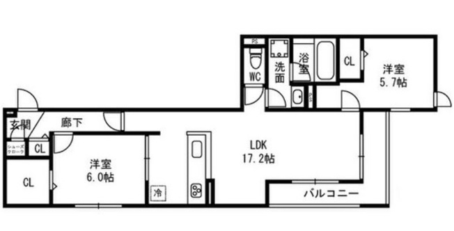 【間取り】 | D-residence西野　A棟