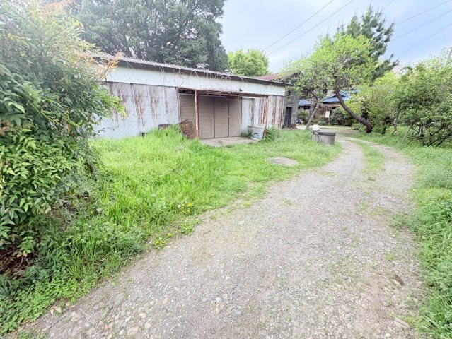 狭山市柏原　建築条件なし売地　西武新宿線『狭山市駅』バス13分　【柏原小学区】の前面道路含む現地写真