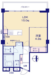 【間取り】 | 新松戸ハイツ