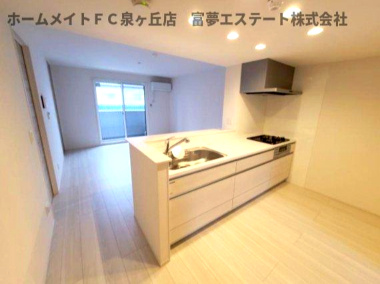 【居間・リビング】 | D-residence西野　A棟 | ※イメージ　同物件別号室の写真