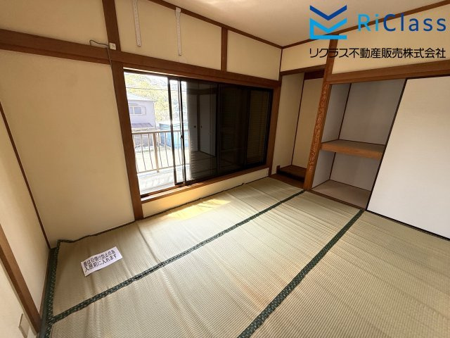 中古戸建　神戸市長田区花山町２丁目5の和室|落ち着いた雰囲気の和室付きです