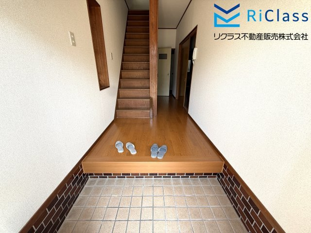 中古戸建　神戸市長田区花山町２丁目5の玄関|毎日通る玄関はこちらです