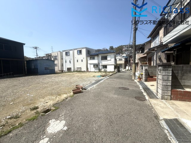 中古戸建　神戸市長田区花山町２丁目5の前面道路含む現地写真|前面道路含む現地写真です