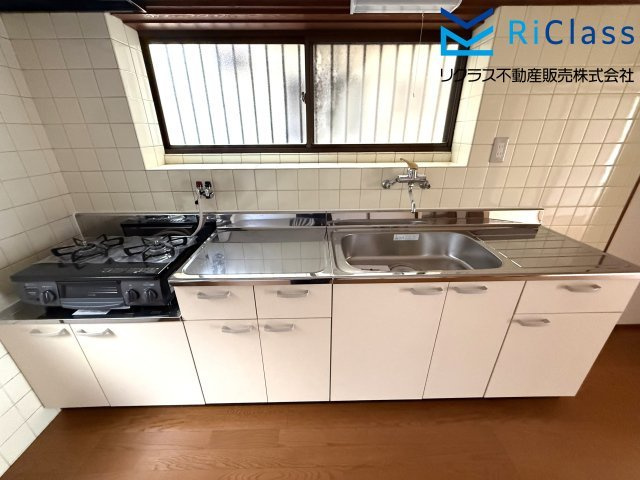 中古戸建　神戸市長田区花山町２丁目5のキッチン|お料理しやすいキッチンです