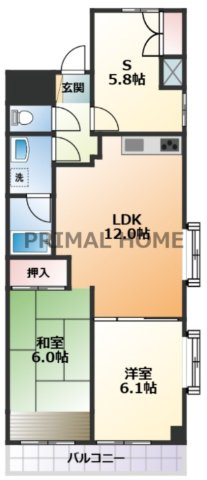 【間取り】 | ホーユウパレス横浜羽沢