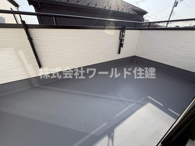 狭山市柏原21期のバルコニー