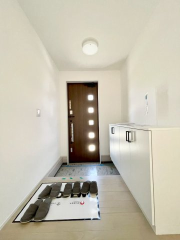 上田市生田の玄関