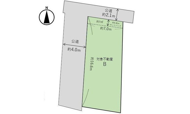 安佐南区祇園２丁目の土地図