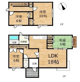 南沢6条4丁目の間取り