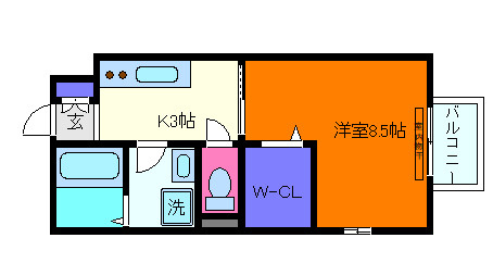 グランドパインの間取り