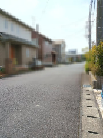 【前面道路含む現地写真】 | 大網白里市みどりケ丘２丁目　中古戸建
