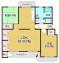 【間取り】 | 収納豊富！開口部多数！風通しの良い最上階の住戸です！