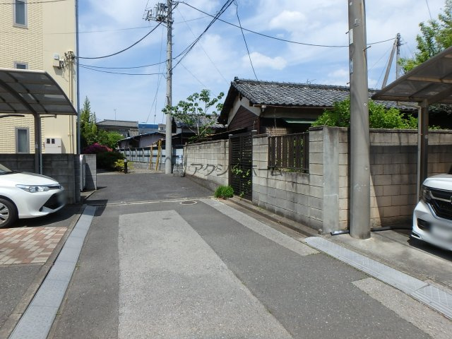 さいたま市浦和区上木崎3丁目・全1区画　建築条件なし土地の前面道路含む現地写真|2026年4月20日撮影