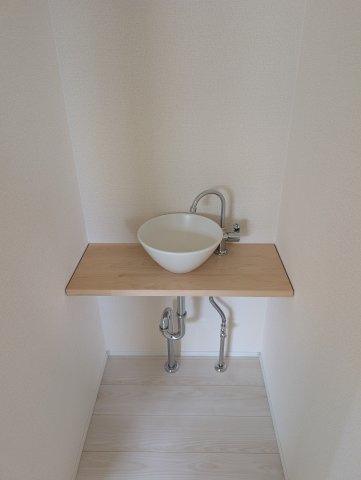 【独立洗面台】 | リナージュ高崎市上並榎町25-1期ー① | 分譲住宅には珍しい2階の洗面所♪