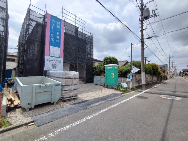 【前面道路含む現地写真】 | クレイドルガーデン前橋市大利根町第2ー②
