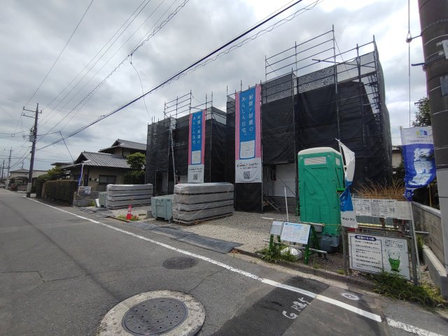 【前面道路含む現地写真】 | クレイドルガーデン前橋市大利根町第2ー①