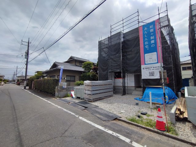 【前面道路含む現地写真】 | クレイドルガーデン前橋市大利根町第2ー①