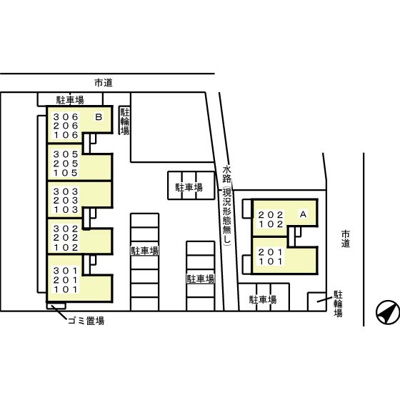 【区画図】 | フェニックス小仙波 Ａ/Ｂ
