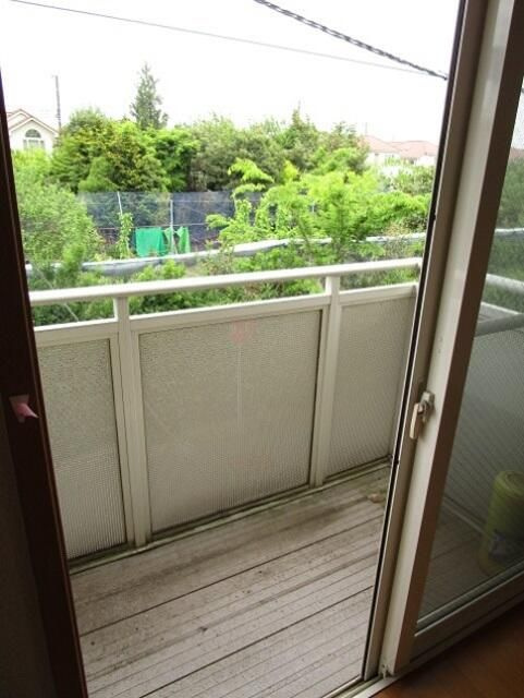 ヴィルヌーブ花小金井のバルコニー