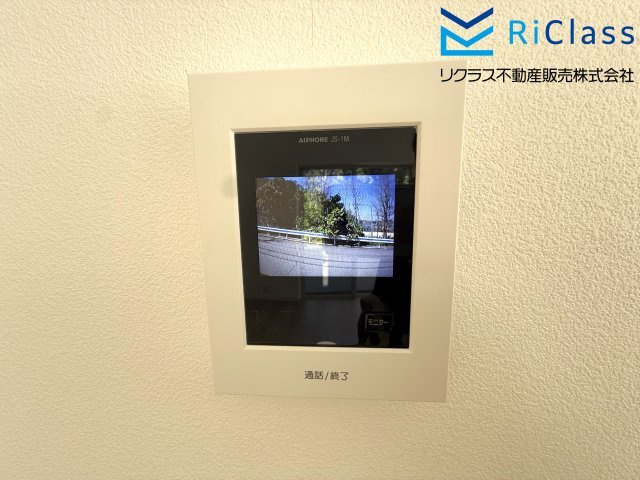 中古戸建　神戸市北区中里町２丁目24のセキュリティ|TVモニター付きインターホン