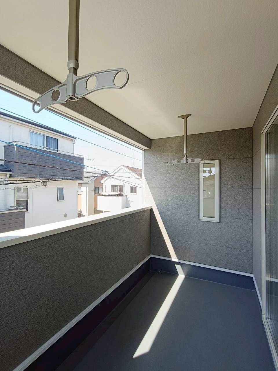 北葛飾郡松伏町　田島　新築戸建　全1棟のバルコニー|施工例です