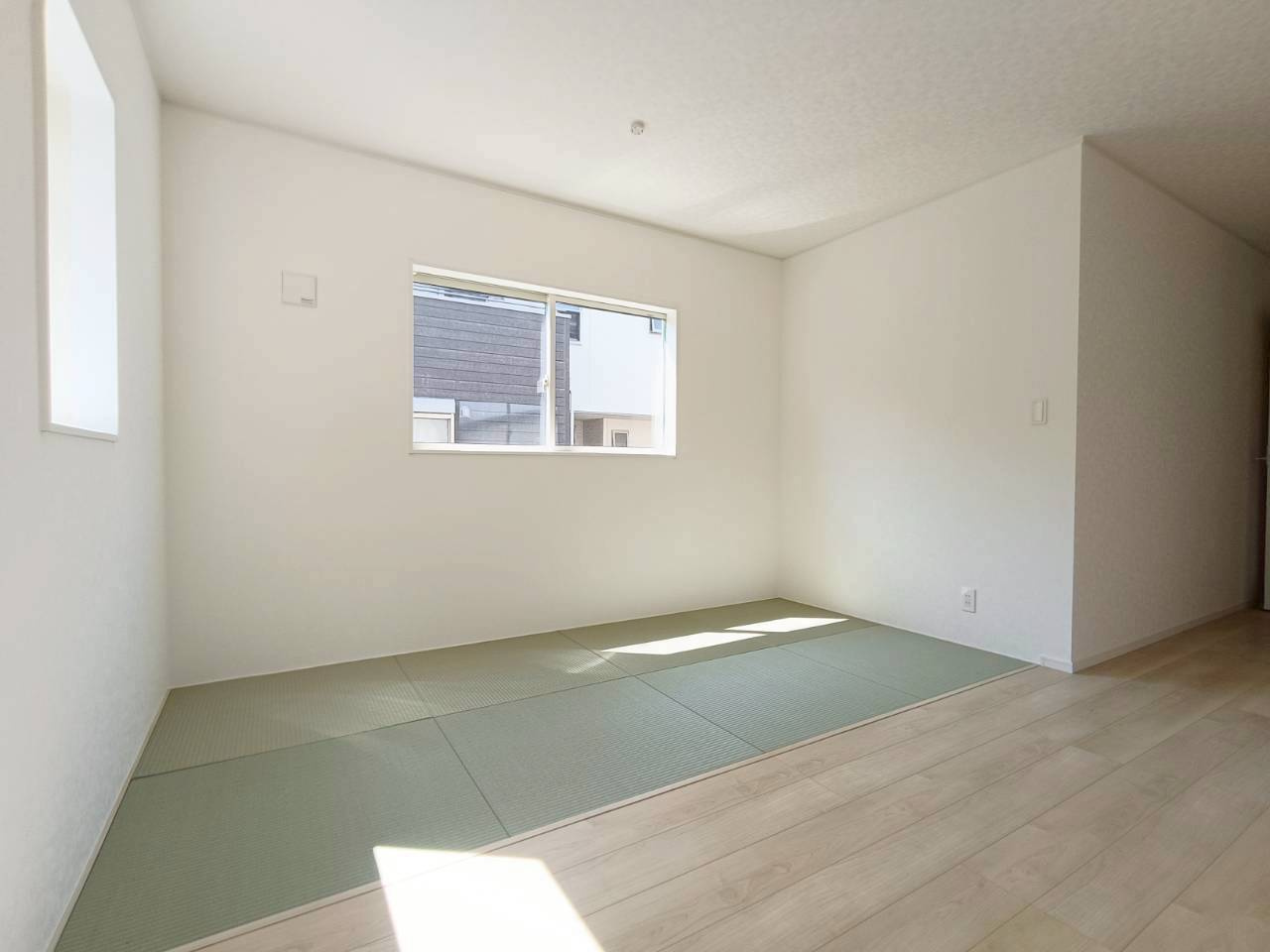 北葛飾郡松伏町　田島　新築戸建　全1棟の和室|施工例です