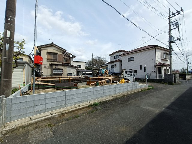北葛飾郡松伏町　田島　新築戸建　全1棟の外観|外観です