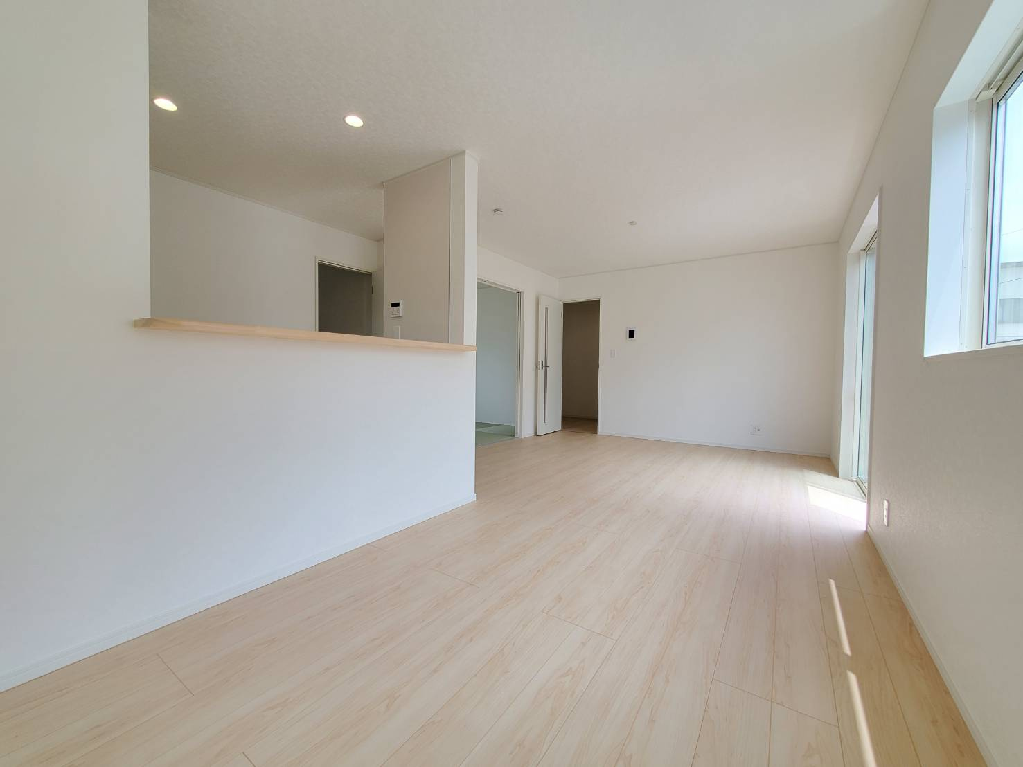 北葛飾郡松伏町　田島　新築戸建　全1棟の居間・リビング|こちらのリビングで趣味の時間をお楽しみください