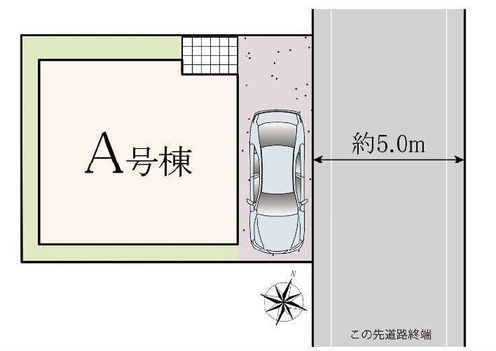 京王線 仙川駅 徒歩7分 新築戸建 調布市仙川町３丁目の区画図