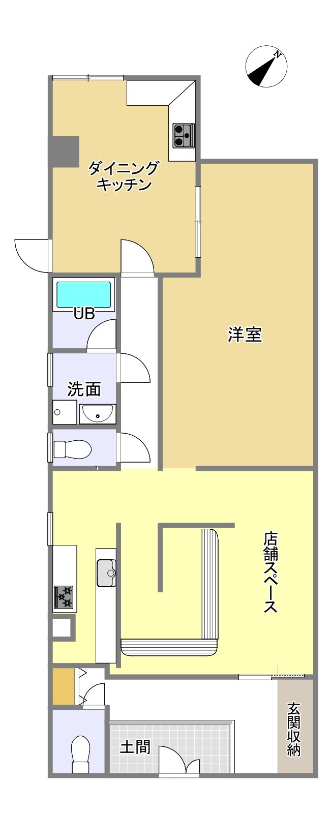 【間取り】の画像