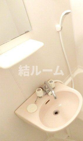 豊島区目白５丁目の賃貸マンションの洗面所