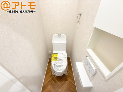 【トイレ】 | 葵区西千代田町3期　新築戸建　2号地 | 毎日使うトイレだからこそ機能性を重視したいですよね！温水洗浄便座で快適な時間をお過ごしください♪