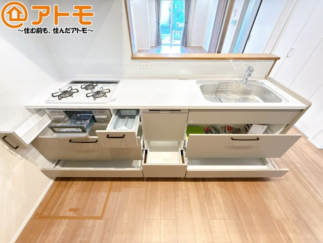 【キッチン】 | 葵区西千代田町3期　新築戸建　2号地 | 設備充実♪使い勝手良好♪お掃除らくらく♪