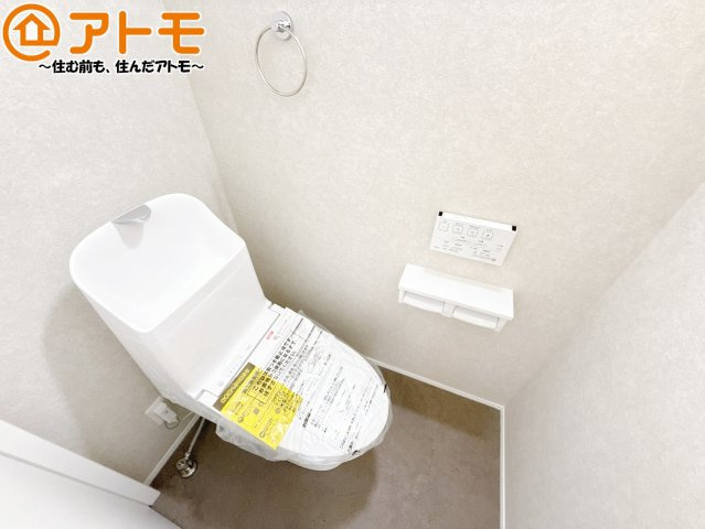 【トイレ】 | 葵区西千代田町3期　新築戸建　1号地 | 年代を問わず使いやすい洗浄機能付きのトイレ♪肌への負担をも減らせるのでお子様の敏感なお肌も安心！