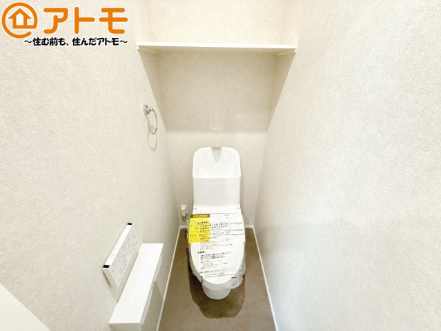 【トイレ】 | 葵区西千代田町3期　新築戸建　1号地 | 毎日使うトイレだからこそ機能性を重視したいですよね！温水洗浄便座で快適な時間をお過ごしください♪