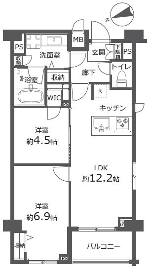 【間取り】 | 【HP限定公開】メイクスデザイン府中