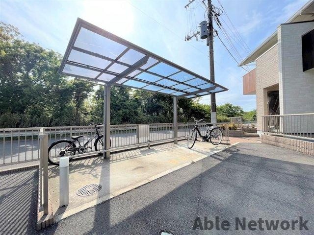 グラシアAのその他共用部分|駐輪場