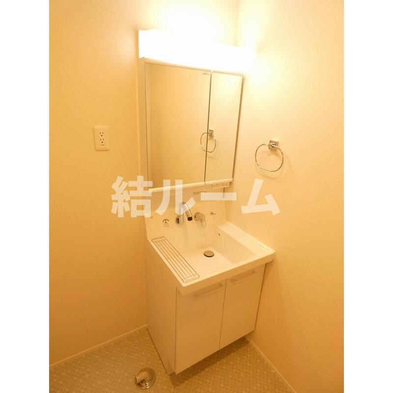 板橋区中台１丁目の賃貸マンションの洗面所