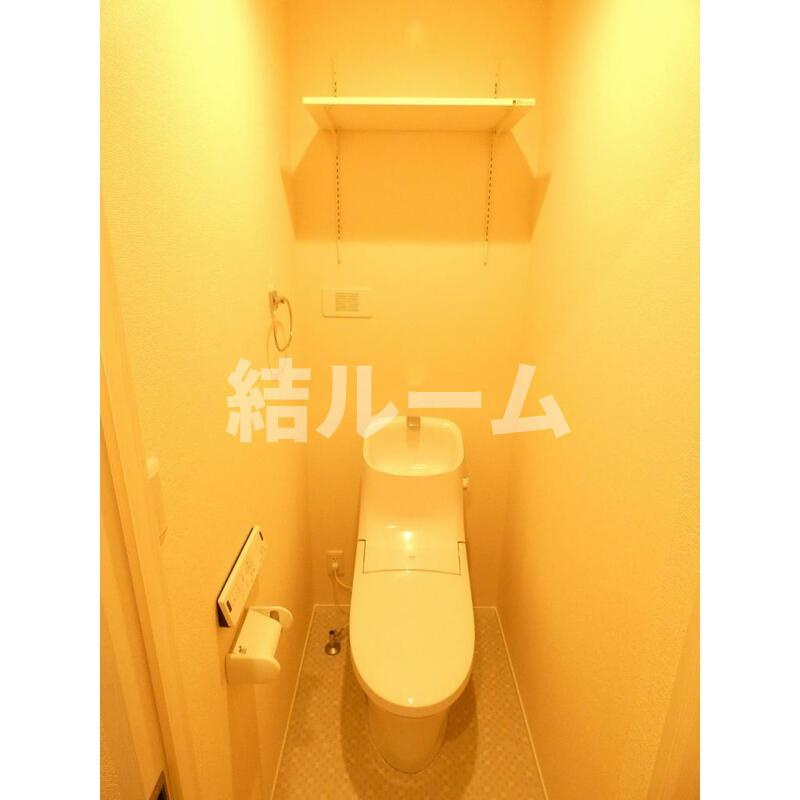 板橋区中台１丁目の賃貸マンションのトイレ