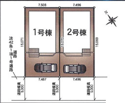 【区画図】 | 千葉市花見川区こてはし台一丁目　新築分譲住宅１号棟 | 千葉市花見川区こてはし台１丁目　１号棟