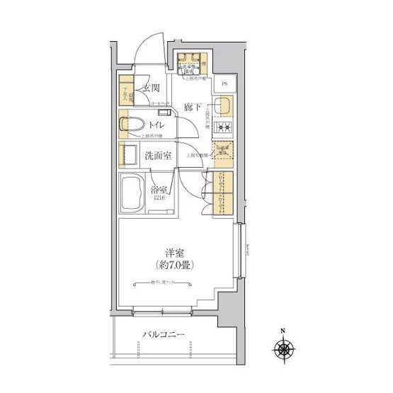 【間取り】 | グレーシアフィット横浜(グレーシアフィットヨコハマ)